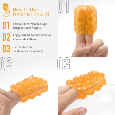 Unisex masturbátor a návlek na prsty Tenga UNI Amethyst, fialový - obrázek 3