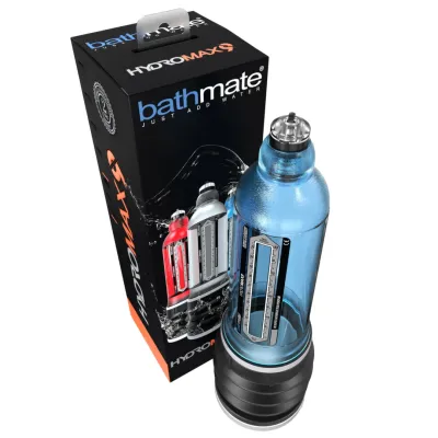 Vodní vakuová pumpa na penis Bathmate Hydromax9, modrá, 27,9 cm - obrázek 5