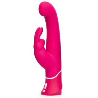 Rabbit vibrátor na bod G Happy Rabbit G-Spot, nabíjecí, růžový