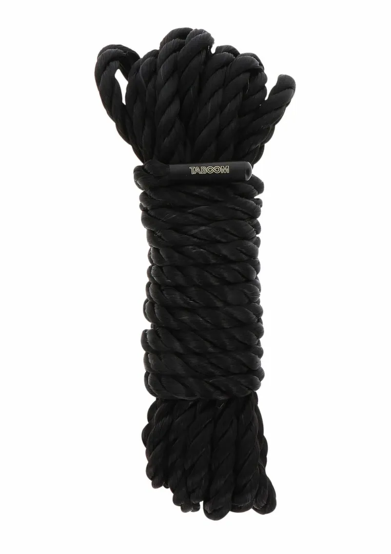Lano na bondage TABOOM Bondage Rope, 5 m, 7 mm, černé - obrázek 3