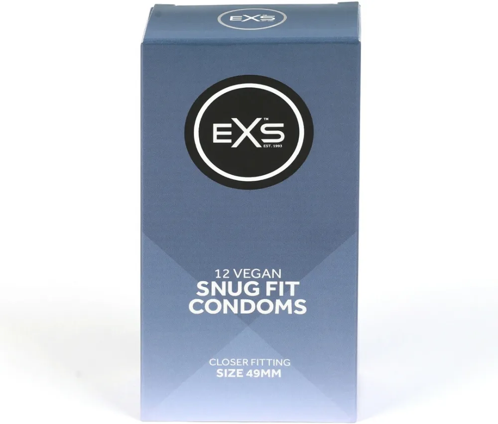 Kondomy EXS Snug Fit, 49 mm, 12 ks