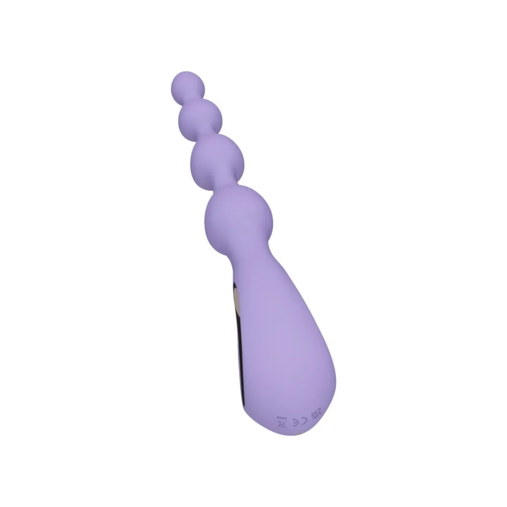 Vibrační anální kuličky LELO Soraya Beads, fialové - obrázek 4