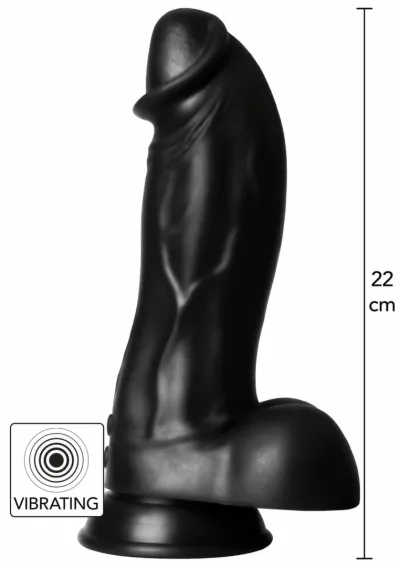 Vibrační dildo s přísavkou Hidden Desire Dinosaur Monster, silikon, velké