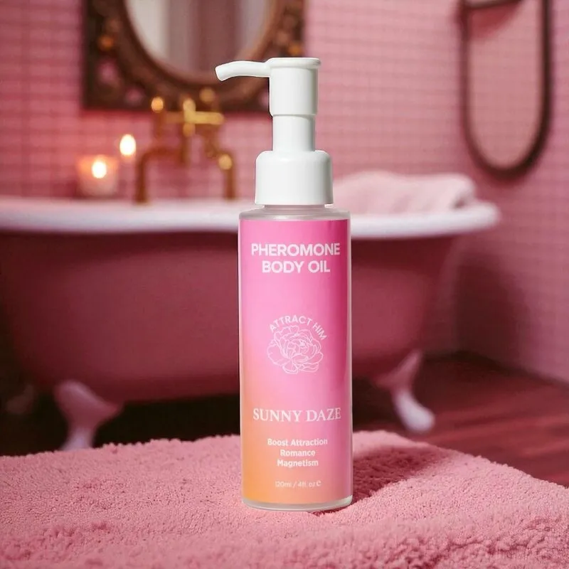 Tělový olej s feromony Eye of Love Bloom Sunny Daze, 120 ml - obrázek 3
