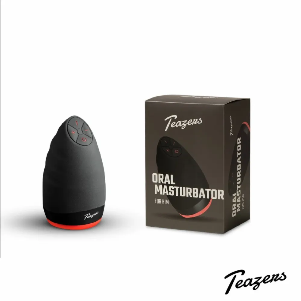 Vibrační masturbátor Teazers s hřejivou funkcí, 9 režimů, silikon