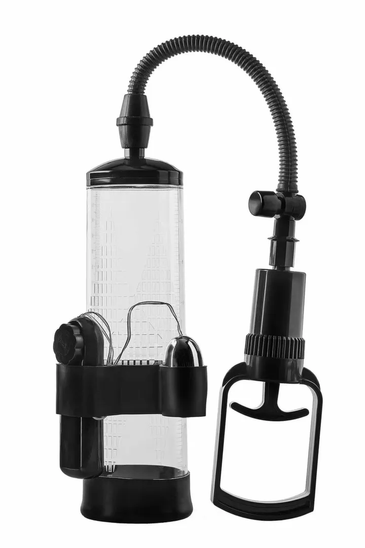 Vakuová pumpa na penis Dream Toys Ramrod s vibracemi a masturbátorem, 20 cm - obrázek 2