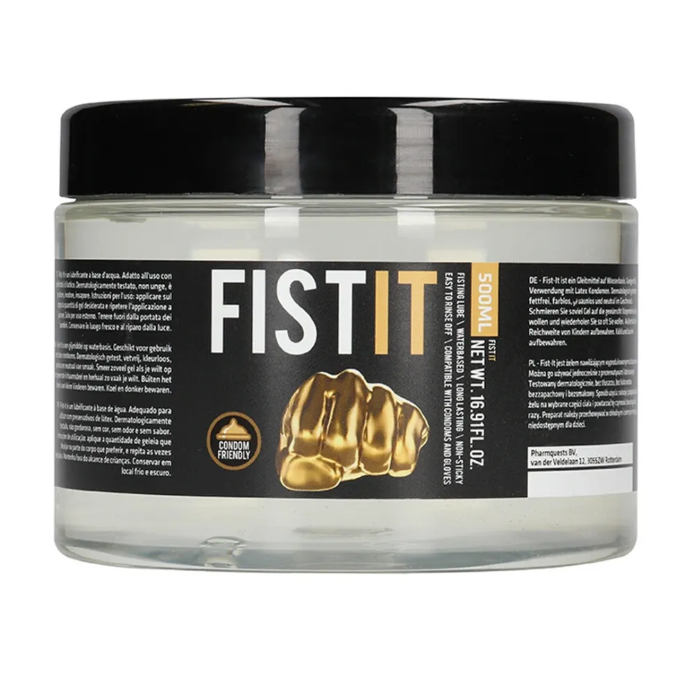 Lubrikační gel na fisting Fist It na vodní bázi s pumpičkou, 500 ml