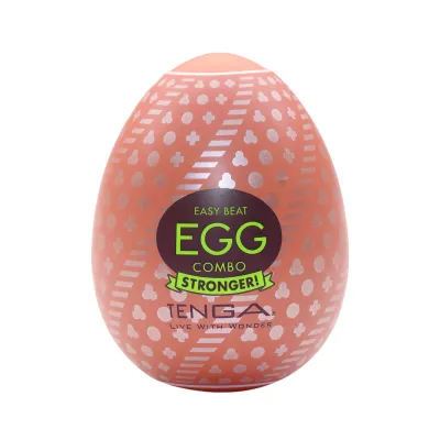 Masturbační vajíčko Tenga EGG Hard Boiled II Combo, hnědé