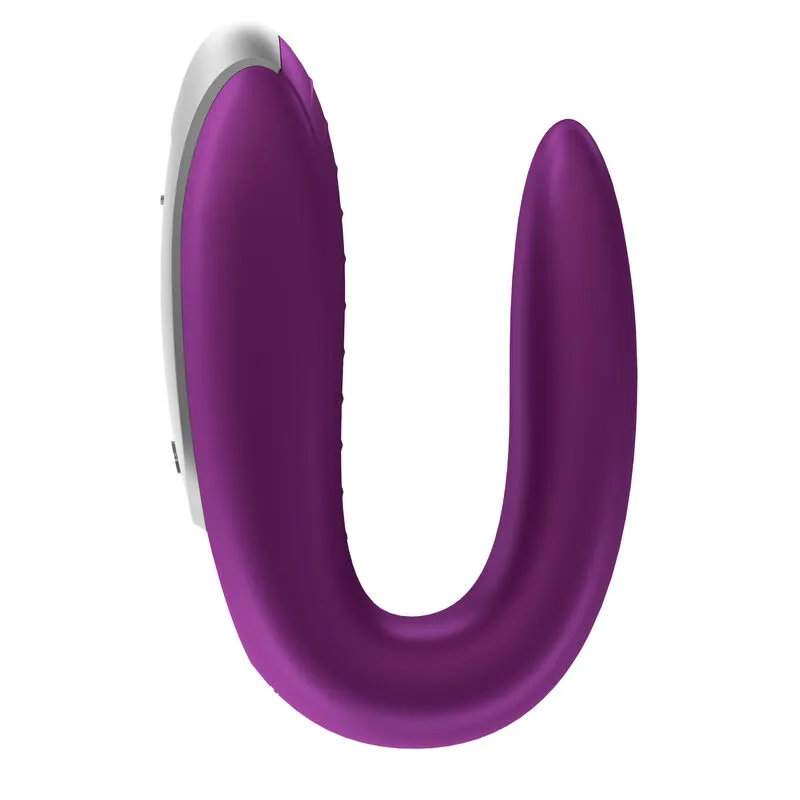 Vibrátor pro páry Satisfyer Double Fun s ovladačem a aplikací, fialový - obrázek 8
