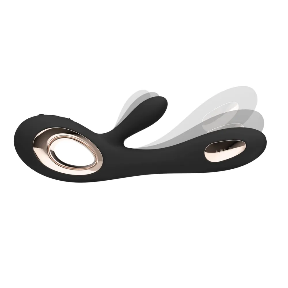 Rabbit vibrátor LELO Soraya Wave s pohybem WaveMotion, černý - obrázek 5