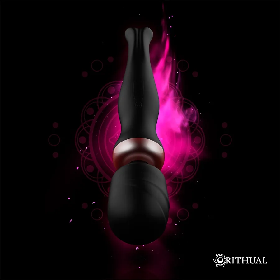 Masážní hlavice Rithual Akasha Wand 2.0, nabíjecí, černá - obrázek 7