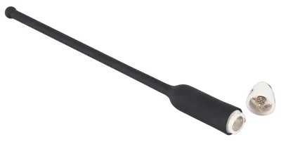 Vibrační dilatátor do močové trubice You2Toys Extra Long, silikonový, černý, 27 cm - obrázek 5