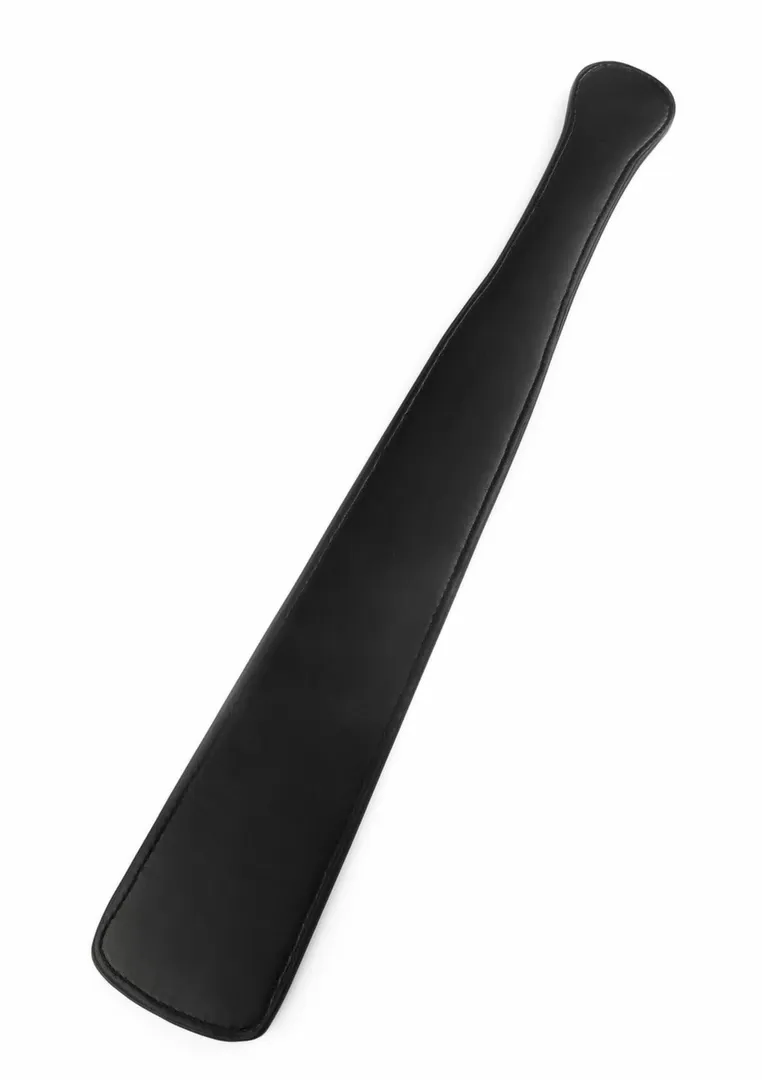 Plácačka AVANZA FEROS s krokodýlím vzorem, umělá kůže, černá, 32 cm - obrázek 4