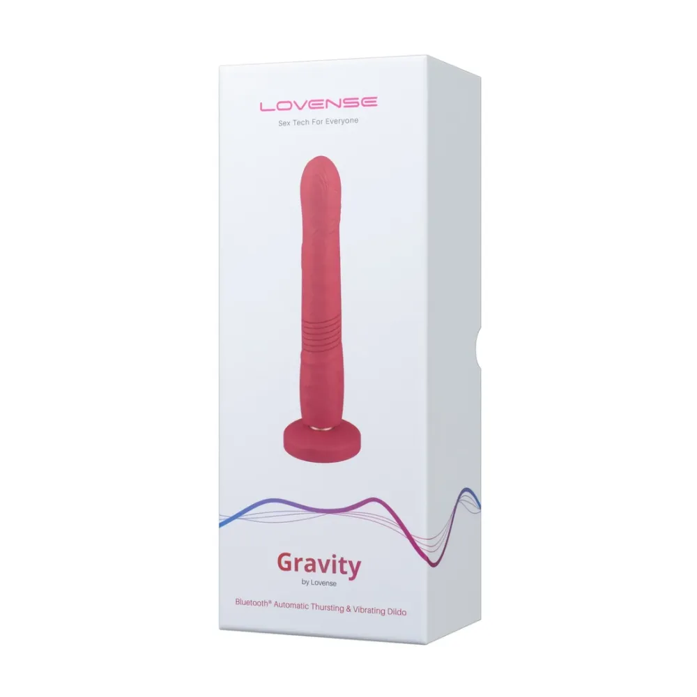 Přirážecí vibrátor Lovense Gravity s přísavkou, ovládaný aplikací, silikon - obrázek 8