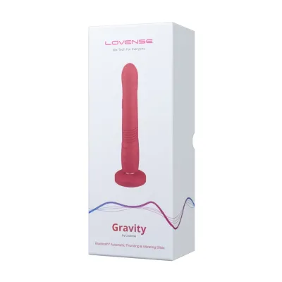 Přirážecí vibrátor Lovense Gravity s přísavkou, ovládaný aplikací, silikon - obrázek 8