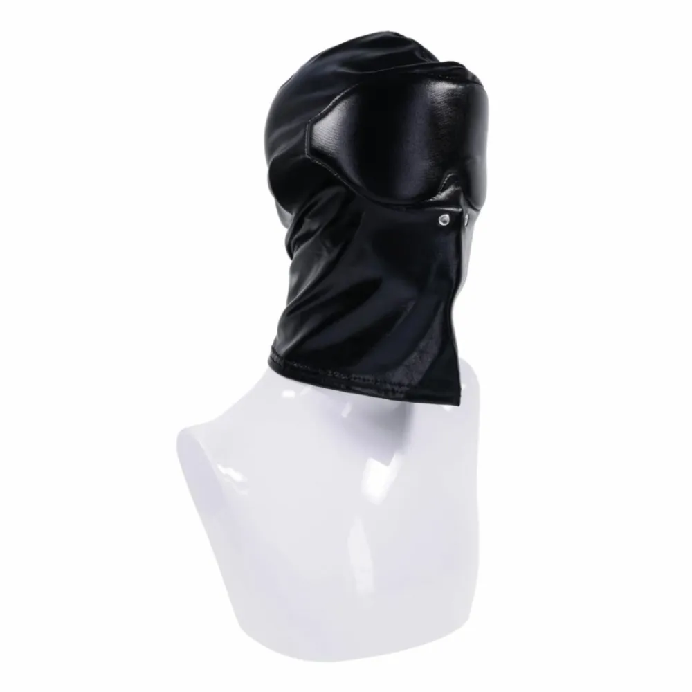 Zatemňovací maska přes hlavu Sportsheets Edge Black Out Hood, černá