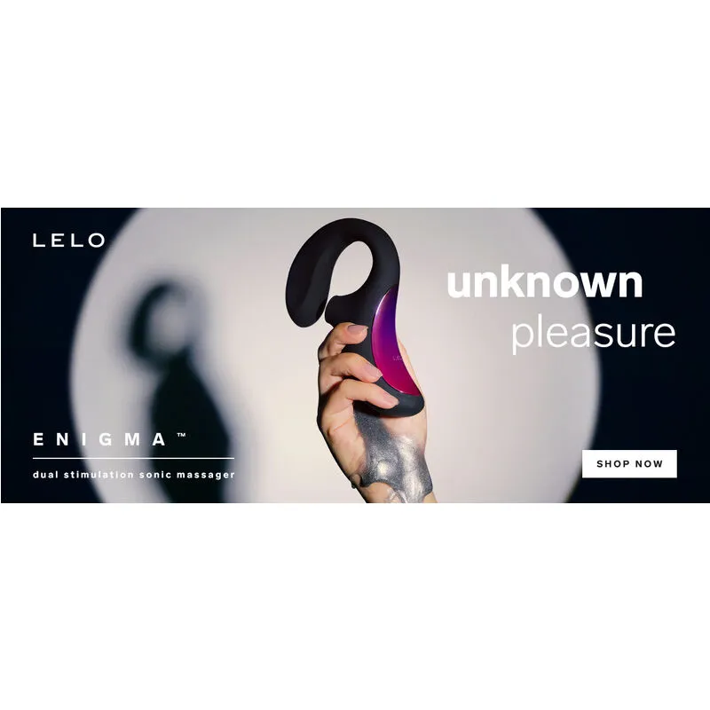Tlakový stimulátor klitorisu a bodu G LELO Enigma, černý - obrázek 14