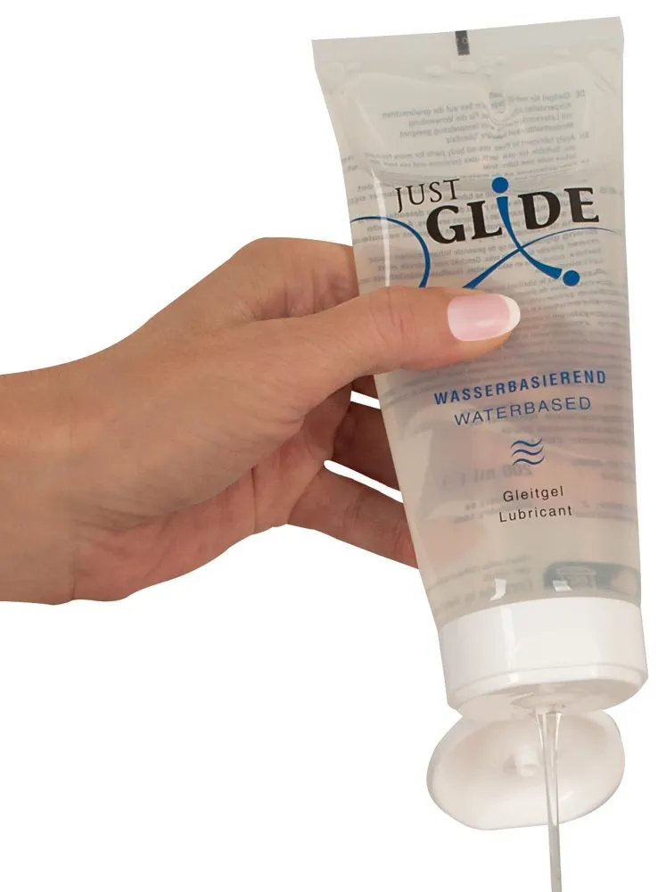 Lubrikační gel Just Glide na vodní bázi, univerzální, veganský, 200 ml - obrázek 4