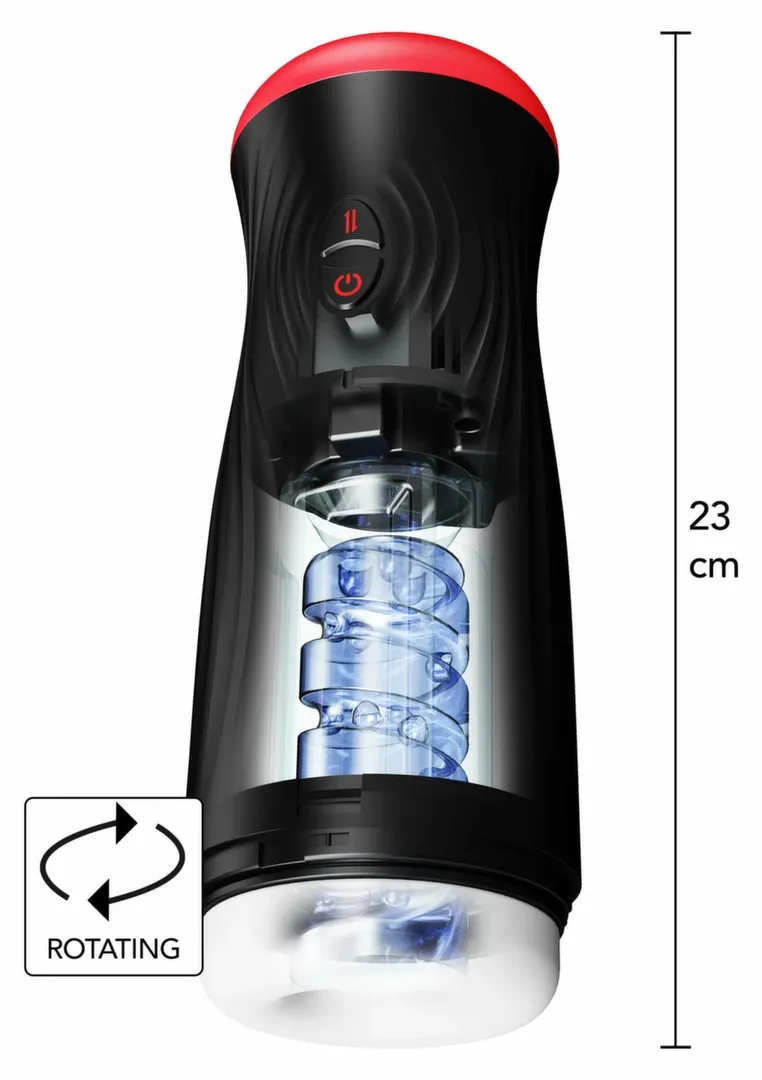 Automatický masturbátor Hidden Desire Fusion X Vortex Thrust s rotací a přirážením