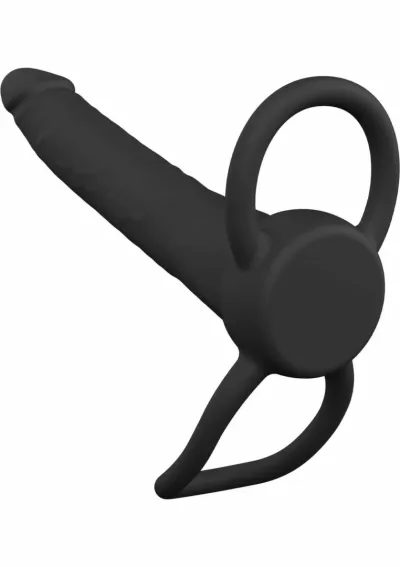 Anální dildo Extreme by Hidden Desire Double Trouble, silikon, černé - obrázek 2