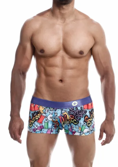 Pánské boxerky MaleBasics Hipster Trunk, černé, M - obrázek 3
