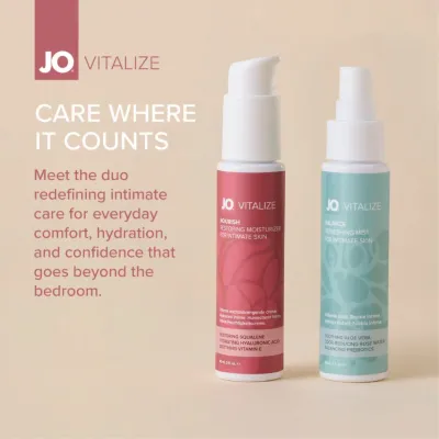 Hydratační intimní krém JO Vitalize Nourish, bez parfemace, 60 ml - obrázek 7