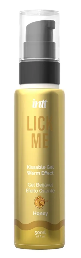Jedlý hřejivý gel INTT Lick Me s medovou příchutí, 50 ml - obrázek 2