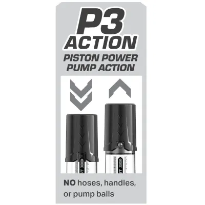 Vakuová pumpa na penis Pump Worx Max Boost, černá - obrázek 6