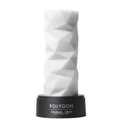 Masturbátor Tenga 3D Polygon, bílý - obrázek 5