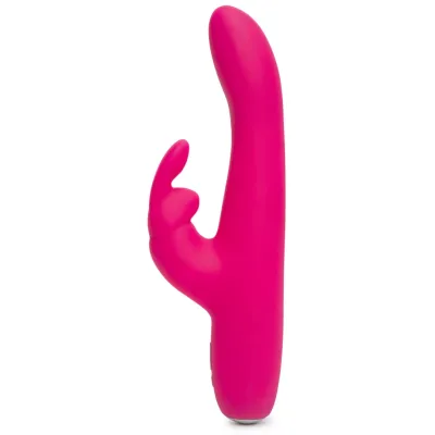 Rabbit vibrátor Happy Rabbit Curve Slim, nabíjecí, růžový - obrázek 2