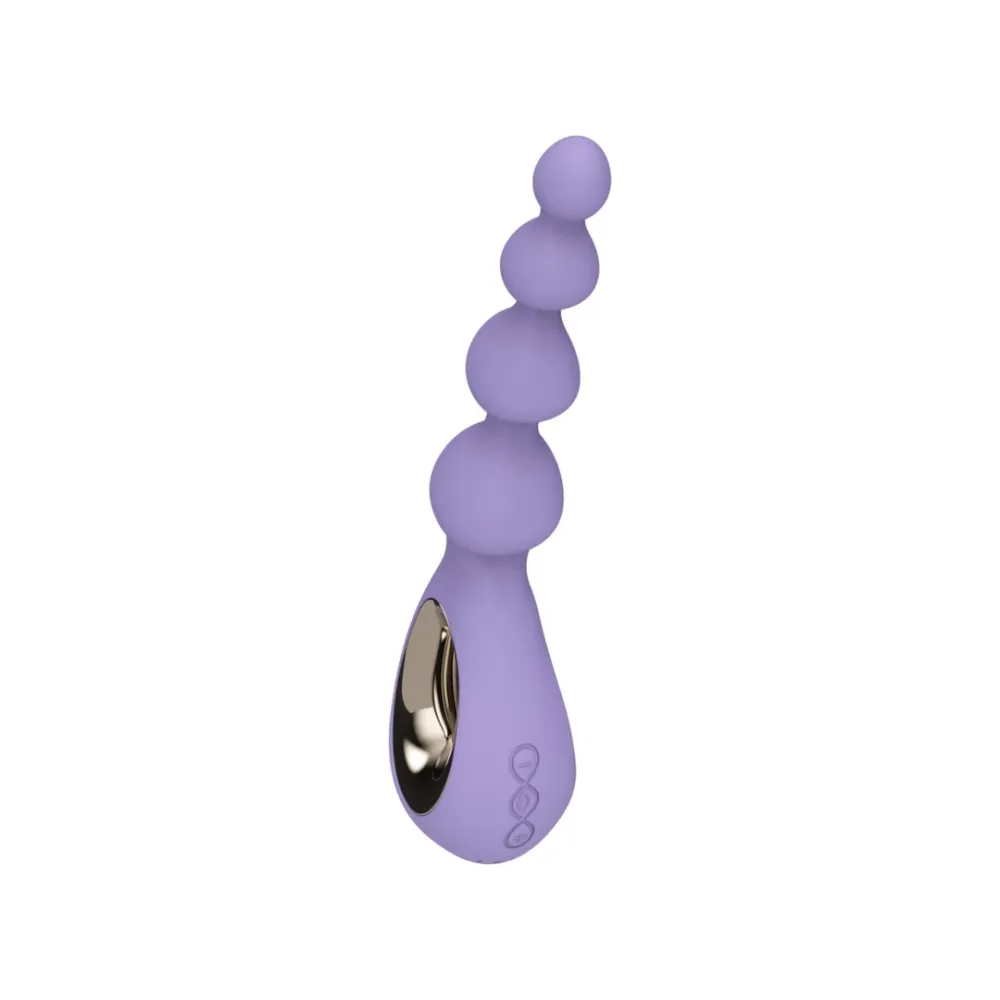 Vibrační anální kuličky LELO Soraya Beads, fialové - obrázek 5