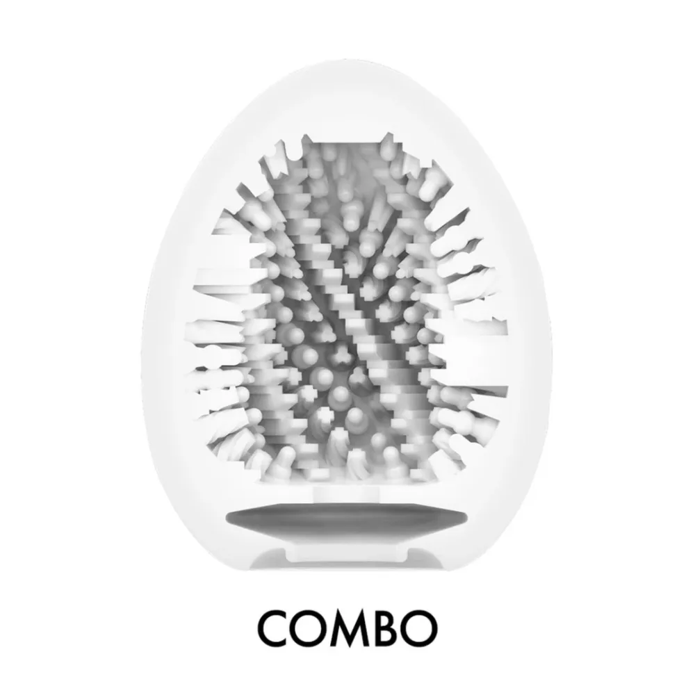 Masturbační vajíčko Tenga EGG Hard Boiled II Combo, hnědé - obrázek 3