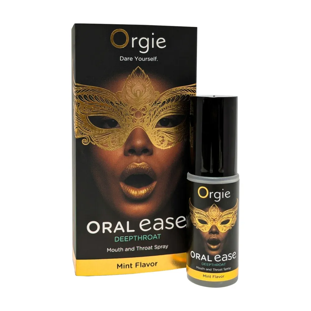 Sprej do úst a krku pro orální sex Orgie Oral Ease, máta - obrázek 2