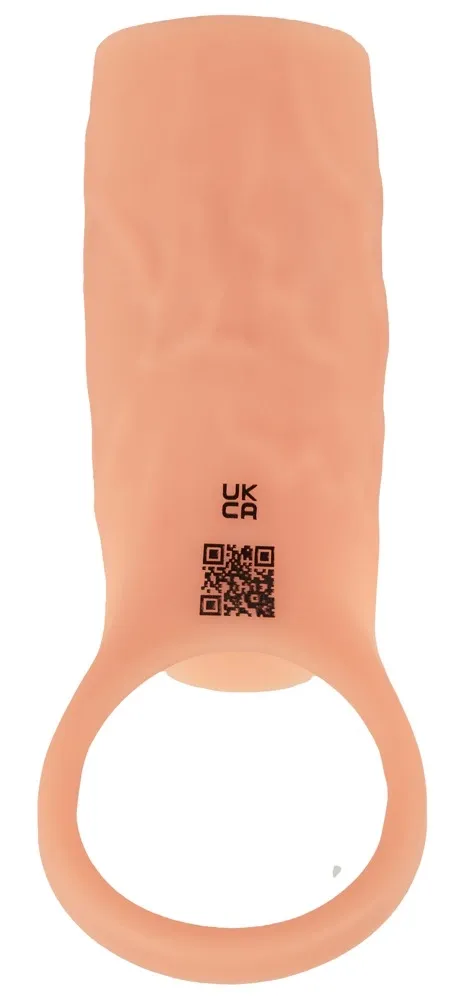 Vibrační návlek na penis Realistixxx Real Sleeve Open, otevřený, silikonový, 14 cm - obrázek 5