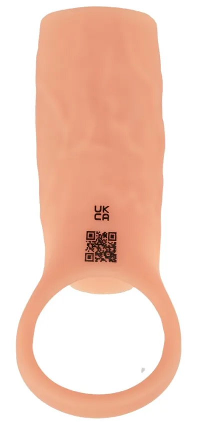 Vibrační návlek na penis Realistixxx Real Sleeve Open, otevřený, silikonový, 14 cm - obrázek 5