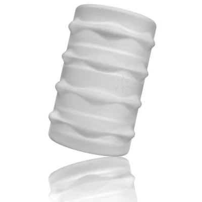 Oboustranný masturbátor ROMP Mosh, průhledný, 6,4 cm - obrázek 6
