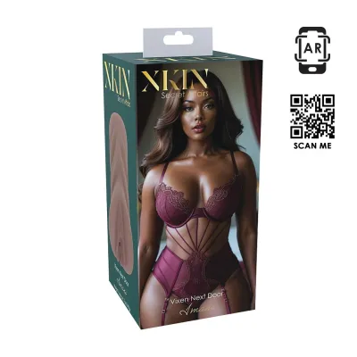 Umělá vagína Secret Affairs Vixen Next Door Imani z TPE, hnědá, 199 g - obrázek 2