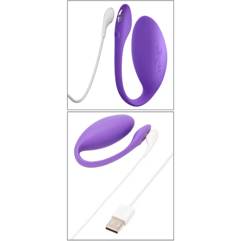 Nositelné vibrační vajíčko We-Vibe Jive Lite s ovládáním aplikací, fialové - obrázek 9
