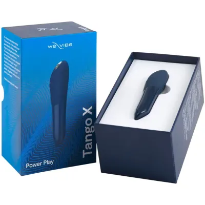 Nabíjecí minivibrátor We-Vibe Tango X, půlnočně modrý - obrázek 10