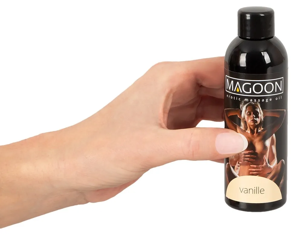 Masážní olej HOT Massage Oil s vůní vanilky, 100 ml - obrázek 4