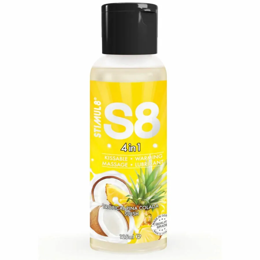 Lubrikační gel S8 4v1 Dessert s příchutí piña colada, 125 ml