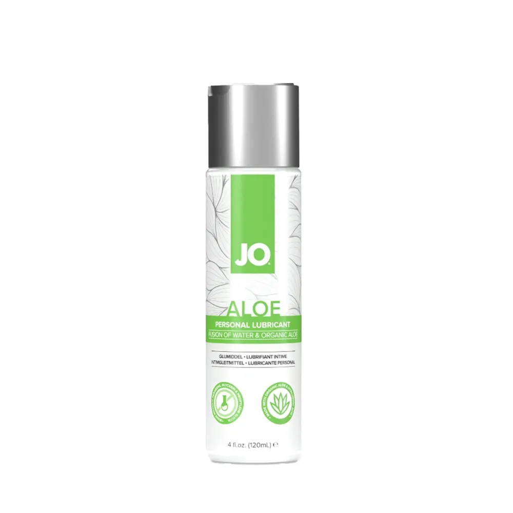 Hydratační lubrikační gel System JO Aloe na vodní bázi, 120 ml