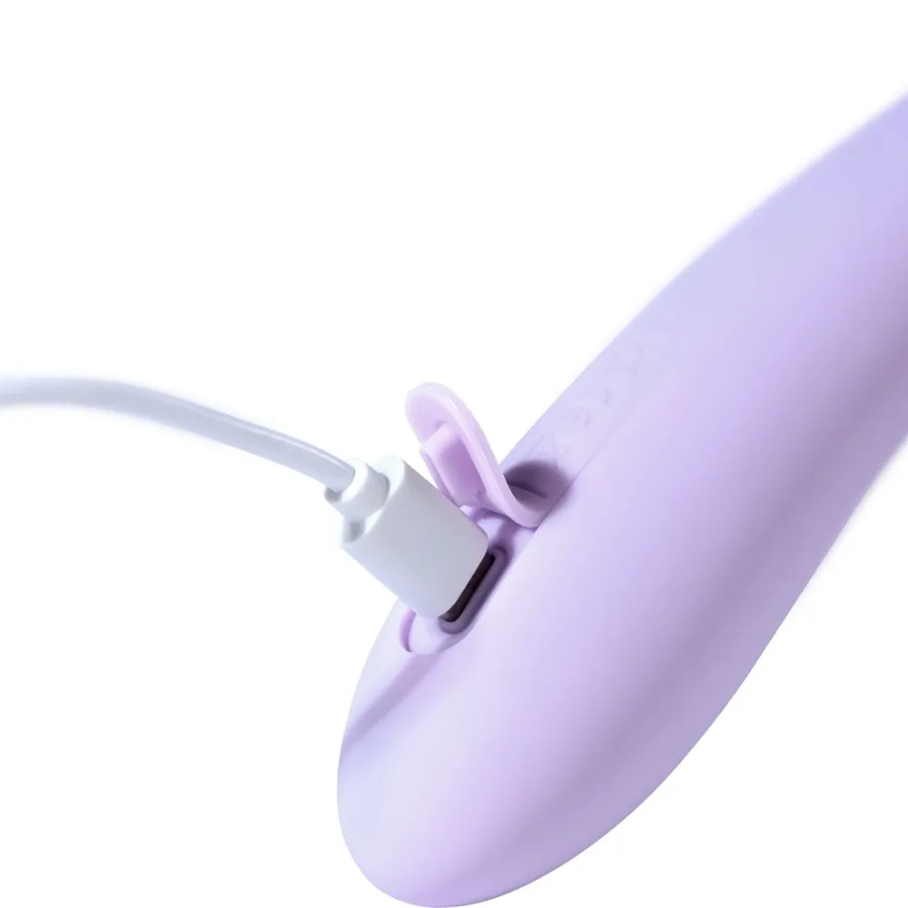 Vibrátor Svakom Selena, kompaktní, nabíjecí, pastelově fialový - obrázek 6