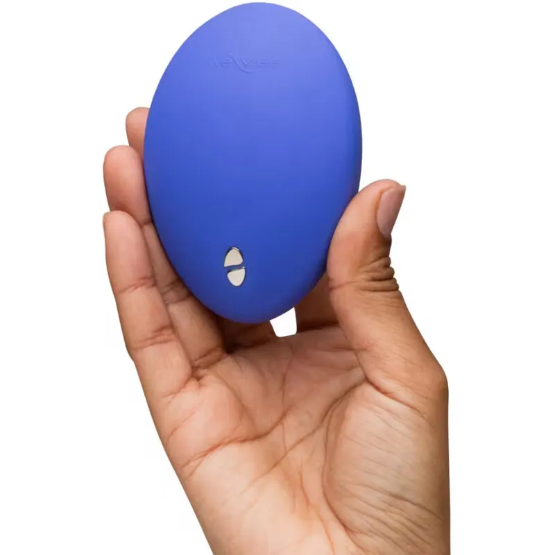 Hřejivý a chladivý vibrátor We-Vibe Temp, levandulově modrý - obrázek 8