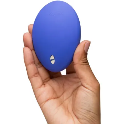 Hřejivý a chladivý vibrátor We-Vibe Temp, levandulově modrý - obrázek 8