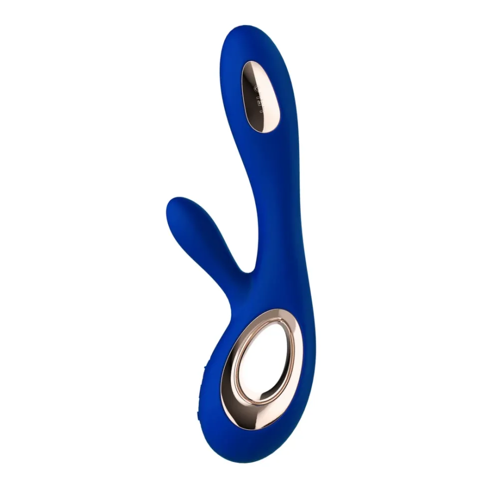 Rabbit vibrátor LELO Soraya Wave s technologií WaveMotion, tmavě modrý - obrázek 8