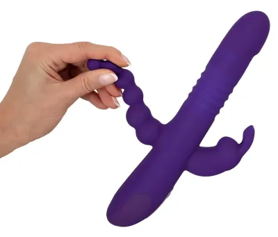 Sweet Smile Triple Thrusting V přirážecí rotační vibrátor se třemi motorky - obrázek 8