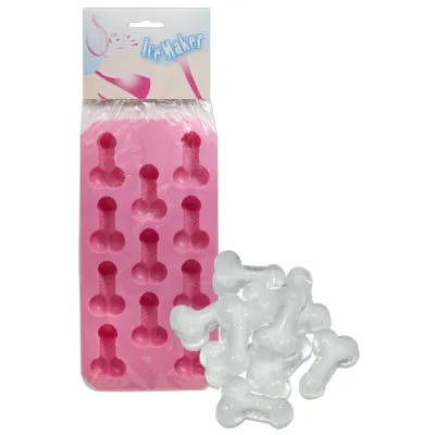 Párty forma na led You2Toys z TPR na 11 kostek, růžová, 20 x 11 cm - obrázek 7