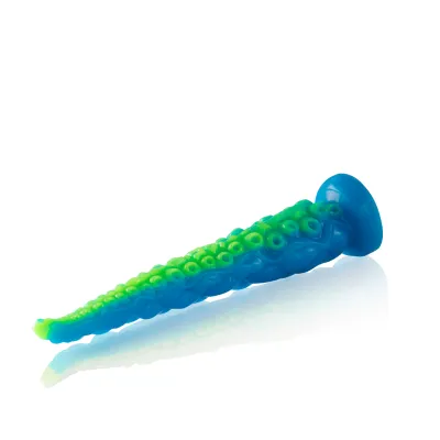 Silikonové dildo chapadlo EPIC Scylla, fluorescenční, malé, 25 cm - obrázek 7