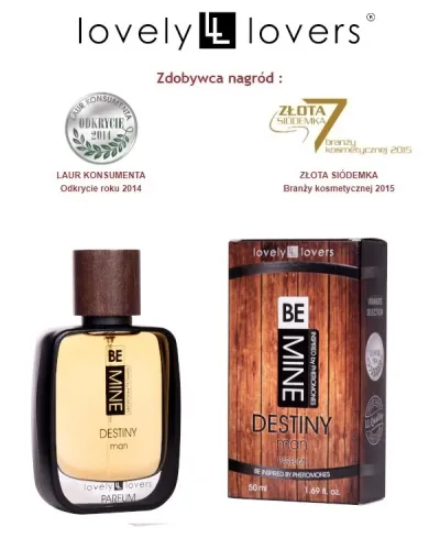 Pánský parfém Lovely Lovers BEMINE DESTINY, I-L-Molecules, 50 ml - obrázek 3